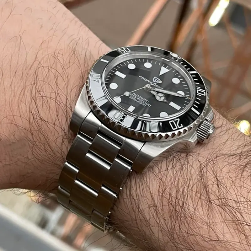 Pagani Design Submariner Automatic Black Men's Watch- PD-1694